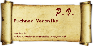 Puchner Veronika névjegykártya